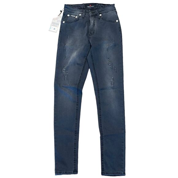 DSQUARED2 Y2K Jeans Denim Skinny Distressed Deadstock Mid-Rise - Picture 2 of 14